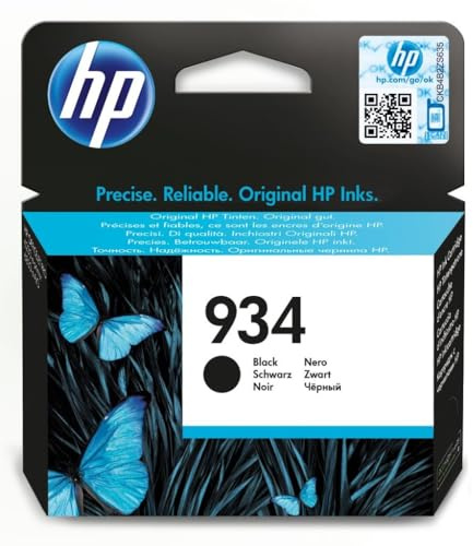 HP 934 - Schwarz - original - Tintenpatrone - für Officejet 6812, 6815, 6820, Officejet Pro 6230, 6230 ePrinter, 6830, 6835