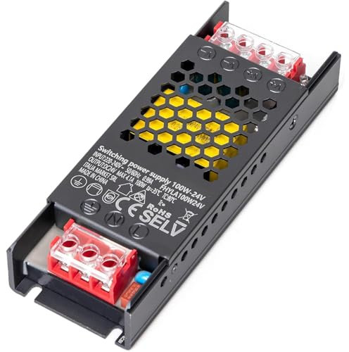 100 W 24 V Transformator für optimale Energieversorgung. Ideal für Geräte, die diese Leistung und Spannung benötigen, um eine effiziente und zuverlässige Leistung zu gewährleisten.