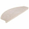 vidaXL Stufenmatten 30 STK. Taupe 65x24x4 cm, Treppenmatte, Treppenschutz, Teppichläufer, Treppenschoner, Treppenteppich, Stufenteppich