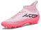 FLIOZY Scarpe da calcio da uomo AG Gioventù, professionali, con tacchetti multinocken, traspiranti, resistenti all'usura, taglio alto, per allenamento all'aperto e al coperto, Colore: rosa., 36 EU