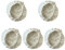 Paquete doble de forros para cestas a prueba de pan, cubiertas de tela, suministros para levantamiento de masa, ideal para pastelería, cocineros, suministros de levantamiento de pan