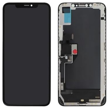 Mobilte TM - Compatible con pantalla completa para iPhone XS Max (Soft OLED)