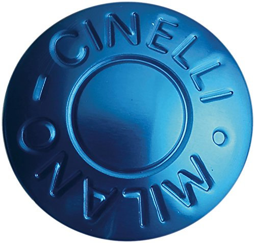 Cinelli Milano Endstöpsel für Fahrradlenker, 1 Paar Blau blau Einheitsgröße
