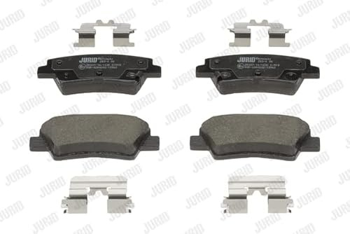 JURID Brake Pads | 573369J | OE-Matching Quality | Low Noise & Long Life | Pack of 4
