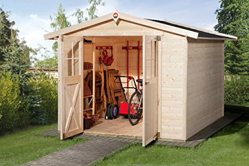 weka Gartenhaus 316 Gr.4, natur, 19 mm, DT