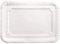 Ibili Bandeja Rectangular (5 UDS) 26X34 CM, Stainless Steel, Blanco, 26 x 34 cm