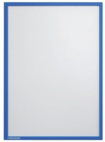 FRANKEN Dokumentenhalter Frame It X-tra!Line, DIN A4, magnetisch, blau, ITSA4M 03