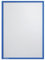 FRANKEN Dokumentenhalter Frame It X-tra!Line, DIN A4, magnetisch, blau, ITSA4M 03