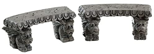 Lemax - Gargoyle Stone Benches - Set of 2