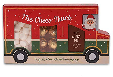 Becky´s The Winter Choco Truck - Trinkschokolade, Marshmallows und goldene Schoko-Pralinen - 125 g