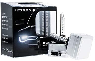 letronix Xenon Brenner Lampen D1S PK32d-2 35W 85V 6000K DuoBox = 2 Stück - E-Prüfzeichen - Autolampe - LED Optik - Eintragungsfrei (D1S -2 Stück - 6000K)
