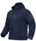 MAGCOMSEN Herren Military Fleecejacke Gefüttert Winter Jacke Tactical Airsoft Übergangsjacke Herren Winddicht Outdoorjacke Jagd Wandern Windjacke mit Kapuze Dunkelblau M