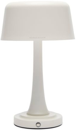 Rivièra Maison - Stilvolle RM Bellagio LED Tischlampe in W01 - Weiß aus I04 - Eisen mit einer Höhe von 25,5 cm