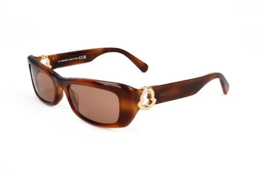 Moncler Sonnenbrillen ML0245 54E RED HAVANA 55/18/135 Damen