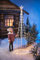 LED-Lichter-Tanne XL, 2m, MaßeSternspitze Ø 18 cm, Höhe insgesamt 2 m, Standfuß Ø 60 cm, Netzbetrieb mit IP44-Outdoor-Adapter, mit 10 m Zuleitung