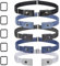 dogmoon Gürtel Ohne Schnalle, 5 Stück Elastischer Grtel, Schnallenfreier Verstellbarer Gürtel Unsichtbarer Stretch Einstellbarer elastischer Gürtel für Damen und Herren