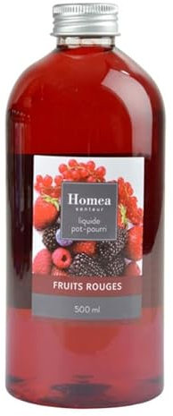 Liquide Pot Pourri Essentiel II 500ml Fruits Rouges