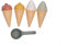 Little Dutch 2012406 Sandspielzeug Set EIS 9-teilig - Vintage