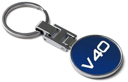 ZVUOPLGV Schlüsselanhänger, Für Volvo V40 Autoschlüsselanhänger Autoschlüsselanhänger Lanyard,B