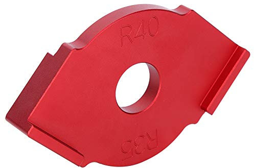 Fräser-Schablonen, Fräser-Schablone, Fräser-Kreis-Schneidvorrichtung, Hand-Kantenschneider, Graviermaschine, Filet-Werkzeuge, R35, R40, Abgerundete Ecken-Schablone für