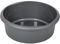AMK® Addis Metallic Round Bowl 7.7L for Washing Up Dishes Fit for Kitchen Sinks Easy Clean High Gloss Finish