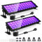 VAYALT UV Schwarzlicht Lamp, 100W USB UV LED Schwarzlicht Lamp 385-400 Black Light Bar, UV Licht Röhre mit Schalter für Disco, Glow Party, Party Zubehör, Halloween Deko, Bühnenbeleuchtung