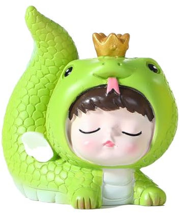 Figurines, Decoration,Safe and auspicious decorationsTable Resin Ornaments Bear Family 2025 Christmas Decor For Children Decoration Supplies Gifts Living Room X9W6 Garden(Green,2.3*2.2*1.57inch)