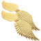 COLLBATH 2 Piezas ala de hadas de rendimiento angel wings accesorios fiesta disfraces Víspera de Todos los Santos angeles ángel Accesorio para foto gran ala de hadas Paño Golden