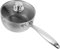 GLEAVI Casseruola Acciaio Inox Antiaderente Nido D Ape Pentolino Per Latte E Burro Manico Ergonomico Antiscottatura Pentola Multifunzionale Per Cucina Casalinga