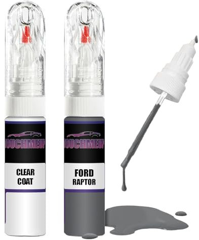 Ausbesserungs-Set für Ford Wheel Grey Raptor + Klarlack zum Ausbessern
