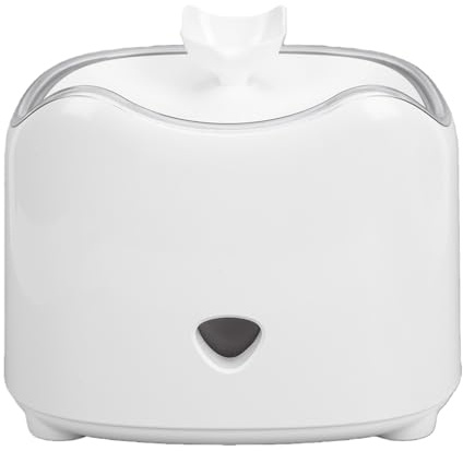 Smandy Outdoor-Wasserspender für Katzen, Solar-Trinkbrunnen für Haustiere, 1,8 L Fassungsvermögen, Monokristallines Solarpanel, Automatisch Zirkulierender Trinkspender für Katzen und Hunde, für den