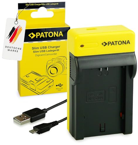 PATONA Slim Charger for NP-FZ100 Battery compatible with Sony Alpha 9, 7 III, 7R III, 7RM3