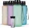 720°DGREE Trinkflasche 1,5l “uberBottle“ softTouch +Früchtebehälter - BPA-Frei - Wasserflasche für Gym, Fitness, Outdoor, Wandern - XL Tritan Sportflasche: Groß, Leicht, Stoßfest, Wiederverwendbar