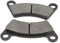 KIMISS 2-teilige Bremsbeläge für China ATV Jinling JLA-21B JLA-923 EWG Go Kart UTV