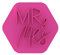LissieLou Mr & Mrs. Keksstempel für Hochzeit, Liebe, Zuckerguss, Fondant, Hellrosa