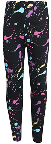 A2Z 4 Kids Girls Splash Crop Top Legging Sets Soft Stretchy Durable Stylish Crop And Skirt Casual Wear Comfortable lightweight Fashionable Girl Outfit Clothing Set 5-13 Years