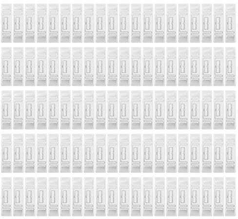 Heayzoki RFID-Aufkleber 100 Stück 73 x 20 MM RFID UHF-Etikett Starkes umweltfreundliches RFID-Tag Fälschungssicher Hohe Leistung Für die Lagerverwaltung