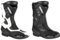 PRO FUTURE STIVALI MOTO RACING PELLE ANTI TORSIONE SLIDERS ASPIDEX (44, NERO/BIANCO)