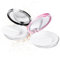 WLLHYF 2 Pcs Leerer loser Pulverkasten Kompakter Behälter mit Schwamm Puff Spiegel und elastischem Mesh Screen Portable Reise Pulver Container Make-up Fall Kit für Frauen Mädchen