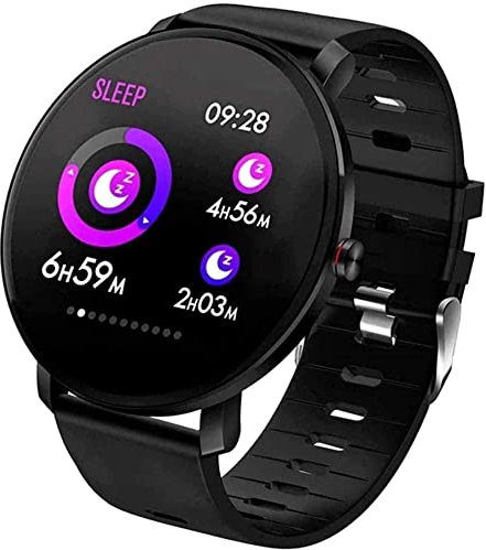 QESTO FDS Smart watch 13-inch screen fitness tracker, exercise pedometer bracelet, push notification, smart reminder(A)(B)(A)