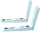 Profivent Universal Wandkonsole für Split Klimaanlage und Heizung, Klimageräte Wandhalterung für Klimaanlage und Wärmepumpe bis 150kg (WS-47 400/470mm)