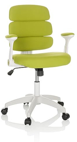hjh OFFICE Kinderdrehstuhl Kid ERGOLINO W Kinderstuhl mit ergonomischer Rückenlehne, Grün, 736431
