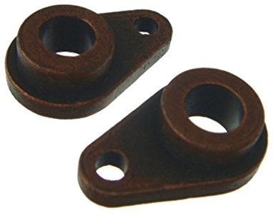 Yourspares 2 x Tumble Dryer Rear Drum Bearing Teardrop Shape Fits Hotpoint,