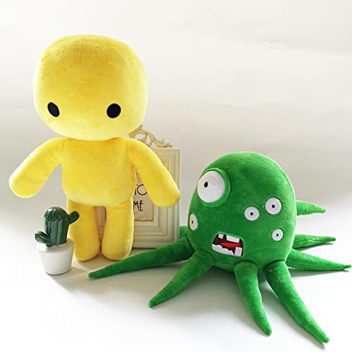 Zasdvn Gefülltes Plüschtier, Octopus Yellow Villain Doll Weiches Kissen Plüschpuppe Hochzeit Valentinstag Kindergeburtstagsgeschenk Für Erwachsene Kinder Geburtstagsgeschenke