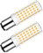 ASAIHKUN B15D LED 5W Glühbirne Ersetzt 60w Halogenlampe Warmweiß Maiskolben 600Lumen Bajonett Fassung B15d Doppelkontakt 230V 3000K Leuchtmitteln für Deckenlampen, 2er-set