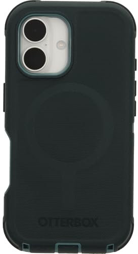 OtterBox Defender Series MagSafe Case for iPhone 16, Shockproof, Drop Proof, Ultra-Rugged, Protective Case, 7x Tested to Military Standard, Green