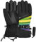 Reusch Demi R-TEX XT extra warme, wasserdichte, Winddichte und atmungsaktive Winterhandschuhe Fingerhandschuhe Schneehandschuhe Skihandschuhe für Damen, schwarz-Mehrfarbig, 8
