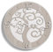 Orologio da parete moderno ALBERO DELLA VITA in legno (Modello 5)