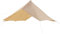 Heavy Duty Waterproof Sunshade for 4M 5M 6M Dual Doors Bell Tent Top Cover Roof Shelter for Cotton Tent Ideal for 4M Dual Doors Tent