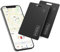 Reyke Slim Wallet Tracker Card, wiederaufladbare Geldbörsenfinder, IP68 wasserdicht, funktioniert mit Apple Find My (nur iOS), Artikelorganisierer für Gepäckanhänger, Handys, Pässe.